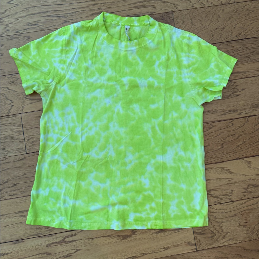 Lululemon All Yours Neon Green Tee - 6